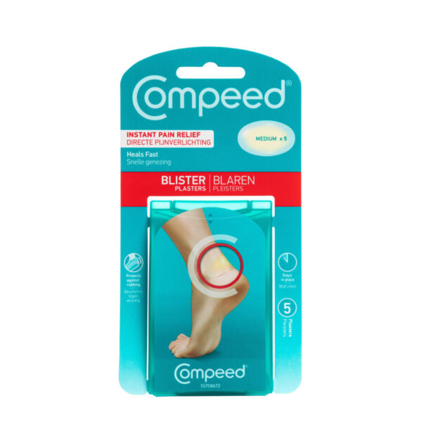 Compeed obliži za žulje - srednji, 5 obližev